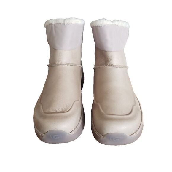 UGG Men’s M City Mini Boots Size 14 Dune Tan Waterproof Leather Winter Shoes main image 8